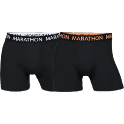 Marathon Microfiber Tights Men 2-pack - Black