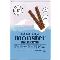 Monster Dog Dental Chew Vegetarian Large 28-pack