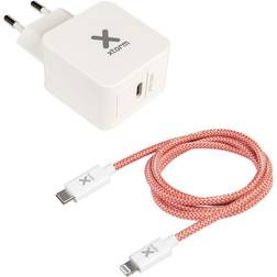 Xtorm USB-C Wall Charger with 18W Power Delivery & Lightning Cable- White