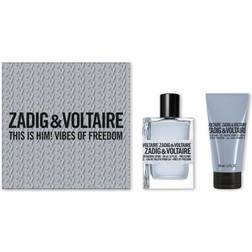 Zadig & Voltaire Dufte This Is Him! Vibes of Freedom Gavesæt Eau de Toilette Spray Shower Gel