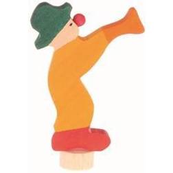 Grimms Dekorativ Figur Klovn Med Trumpet