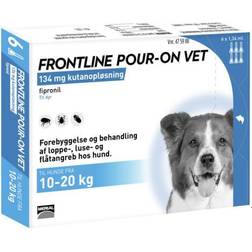 Frontline pour-on Vet hund, 10-20