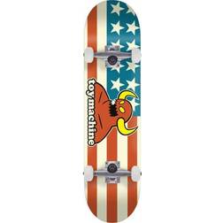 Toy Machine Komplet Skateboard American Monster (Rød) Rød/Hvid/Blå 7.75"