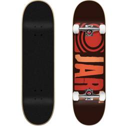 Jart Komplet Skateboard Classic (Brun/Orange/Rød) Brun/Orange/Rød 7.87"