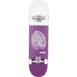 Aloiki Leaf Komplet Skateboard Red 7.75"