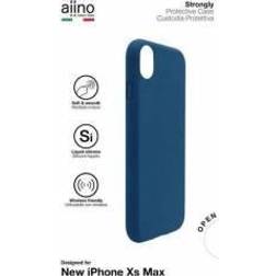 Aiino Strongly Premium cover til iPhone Xs Max Sort/blå, Farve Mørke Blå