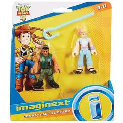Disney Imaginext Pixar Toy Story Bo Peep & Combat Carl Figure 2-Pack