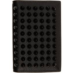 Christian Louboutin Sifnos Cardholder With Spikes - Black