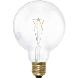 Segula 55282 LED (RGB)-lamp Energiklasse F (A G) E27 Globeform 3 W = 26 W Varmhvid (Ø x L) 95 mm x 140 mm 1 stk