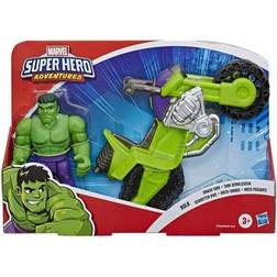 Spiderman Hulk motorcykel med figur