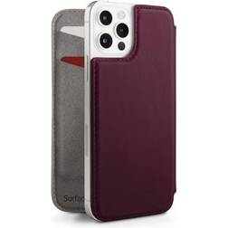 Twelve South iPhone 12/iPhone 12 Pro Fodral SurfacePad Plommon