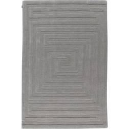 Kateha Mini-Labyrint barnmatta, 120x180 silvergrå grå