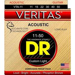 DR Strings VTA-11 Veritas western-guitar-strenge, 011-050