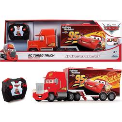 Dickie Toys 203089039 Cars Turbo Mack Truck 1:24 RC-modelbil, begyndermodel Elektronik Lastvogn