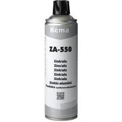 Kema Zink-aluspray ZA-550 metallisk glans aluminium spray