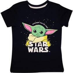 Star Wars Boy's The Mandalorian Stronger T-shirt