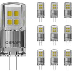 Osram Fordelspakke 10x Parathom LED Pin G4 2W 200lm 827 ekstra varm hvid dæmpbar erstatter 20W