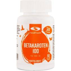 Healthwell Betakaroten 100 60 stk