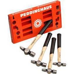 Peddinghaus Bænkhammersæt Med Pen Størrelse 1,2,3,4 Polsterhammer