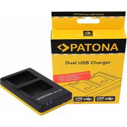 Patona Dobbeltoplader til to batterier Sony NP-FW50