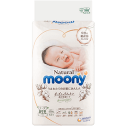 Diapers MOONY Natural NewBorn 0-5kg 63 pcs