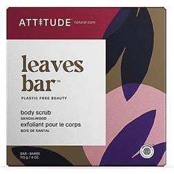 Attitude Leaves Bar Body Scrub Sandalwood 4