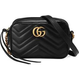Gucci GG Marmont Mini Shoulder Bag - Black