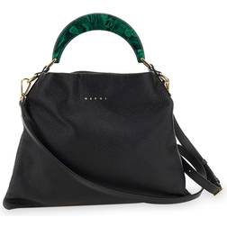 Marni Venice Small Resin and Textured-Leather Tote Bag