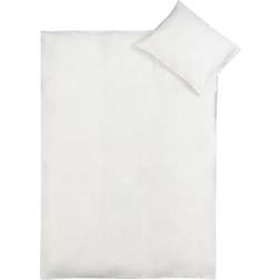 Junior sengetøj cm - Hvid - Bambus sengetøj Satinvævning 100x140cm