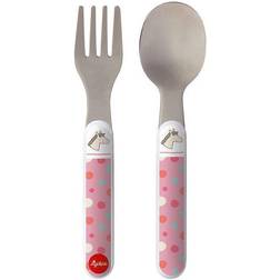 Sigikid Hoppe Dot cutlery for Kids horse 2 pc