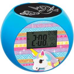 Lexibook Unicorn Projector Radio Alarm Clock