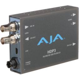 Aja HDP3, Aktiv videoomformer, Grå, 1920 x 1080, 525i,625i,720p,1080i,1080p, BNC, 20 V