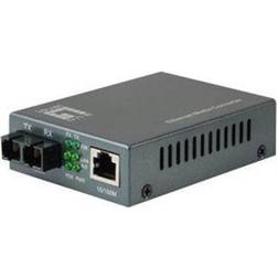 LevelOne FVT-1106 fibre media converter 10Mb LAN 100Mb LAN