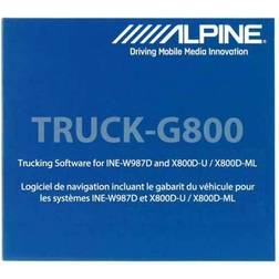 Alpine TRUCK-G800 Truck kort INEW987D/X800