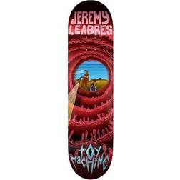 Toy Machine Skateboard Deck Jeremy Leabres Pro (Cave Sect) Rød/Sort 8.5"