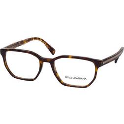 Dolce & Gabbana DG 3338 502, including lenses, RECTANGLE Glasses, UNISEX
