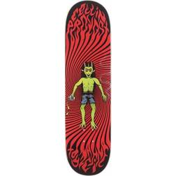 Toy Machine Skateboard Deck Collin Provost Pro (Spun) Sort/Rød/Grøn 8.5"