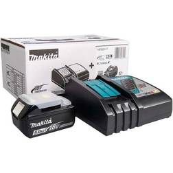 Makita Batteri & laddare PowerPack LXT 1st 5Ah BL1850B & laddare DC18RC
