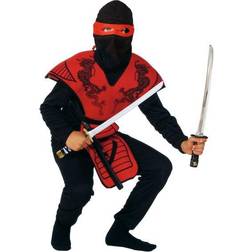 RIO Ninja Kostume Rød