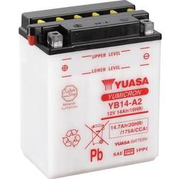 Yuasa YB14-A2 Motorcykelbatteri 12 V 14 Ah