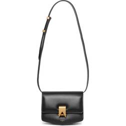 Alaïa Le Papa small black leather bag