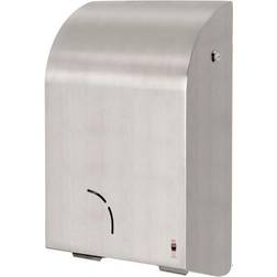 Dan Dryer Toiletpapirholder T/1 Jumbo-Rulle+1 Std.Rulle Børstet Rf.