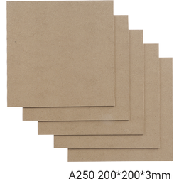 Snapmaker MDF Sheet-A250 200x200x1,5mm 5-pack