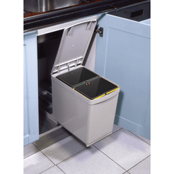 Millex affaldssystem Spand udtræk 2x7,5l grå 2391020