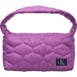 Calvin Klein Unisex Quilted Shoulder Bag PURPLE One Size