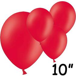 Røde balloner 10" 100 stk