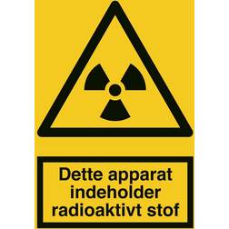This Device Contains Radioactive Material