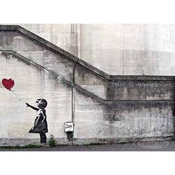 Banksy Poster Hope Girl With Red Balloon
