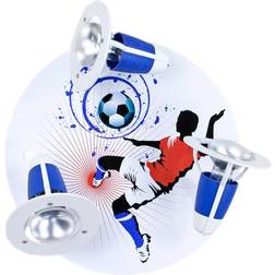 Elobra Soccer loftlampe, 3 Pendel