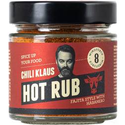 Chili Klaus Hot Rub Fajita Style Habanero